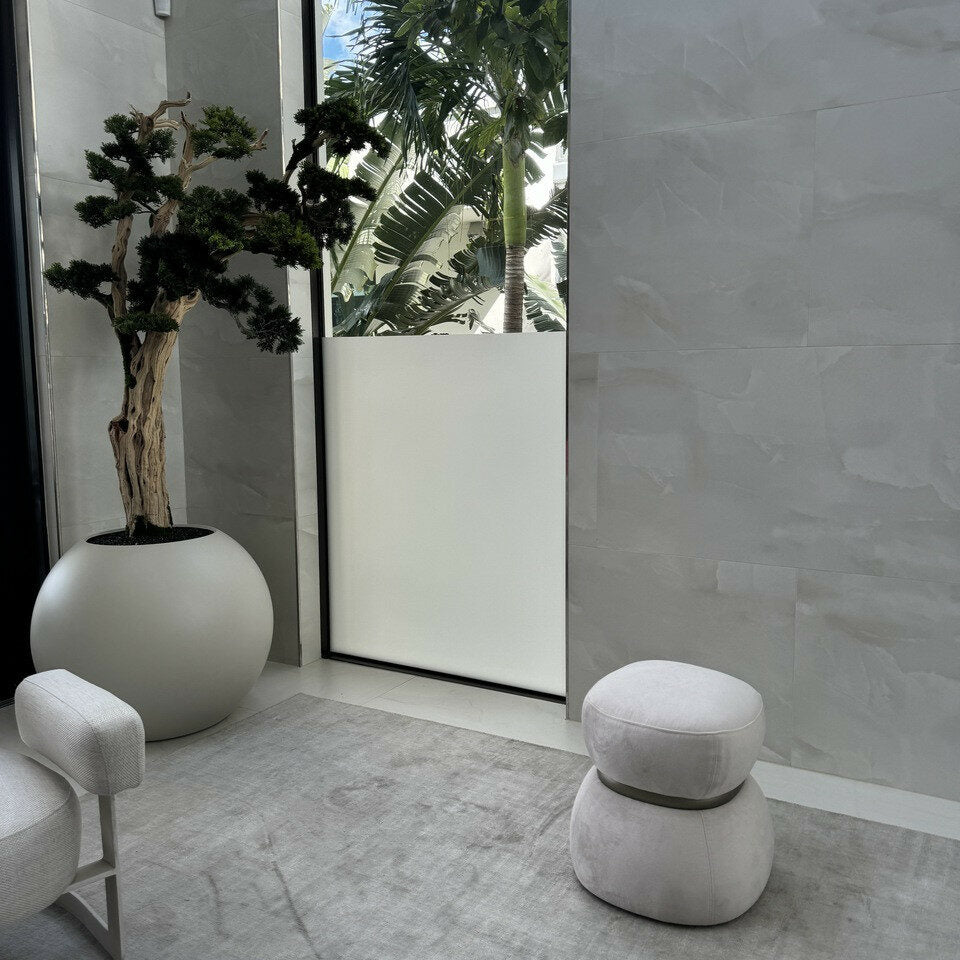 Bonsai Trail in Satin Beige Globe 30"